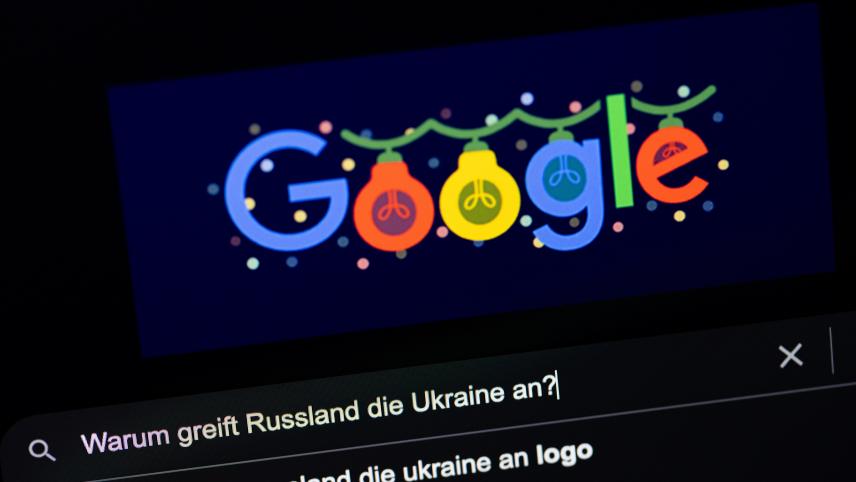 <p>Viele Belgier suchten über Google Informationen zum Ukraine-Krieg.</p>