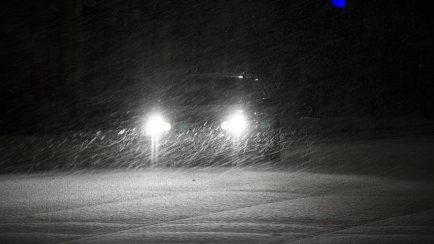 <p>Im Schnee ist Vorsicht geboten.</p>