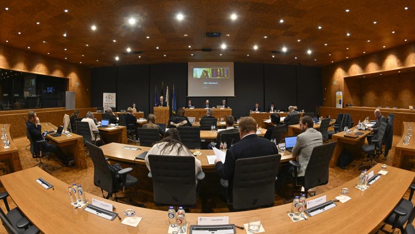 <p>Das Parlament der DG. Öffentliche Anhörung am Montag, den 6. Februar um 16 Uhr.</p>