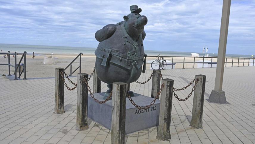 <p>Die belgische Küste hat vielerorts deutlich mehr zu bieten als Dünen und Strand, so u.a. Middelkerke mit seiner Dauerausstellung bekannter belgischer Comicfiguren.</p>