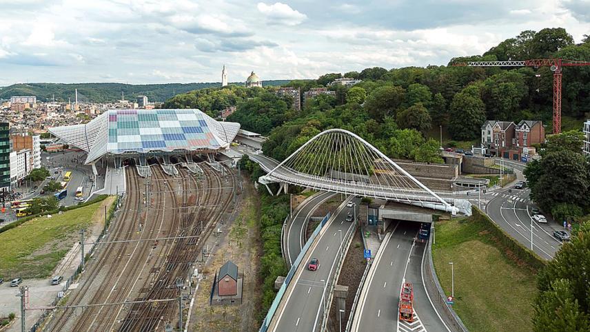 <p>Ein Blick auf den Cointe-Tunnel in Lüttich, der noch bis zum 28. August in Richtung Luxemburg aufgrund von Modernisierungsarbeiten für den Verkehr gesperrt sein wird.</p>