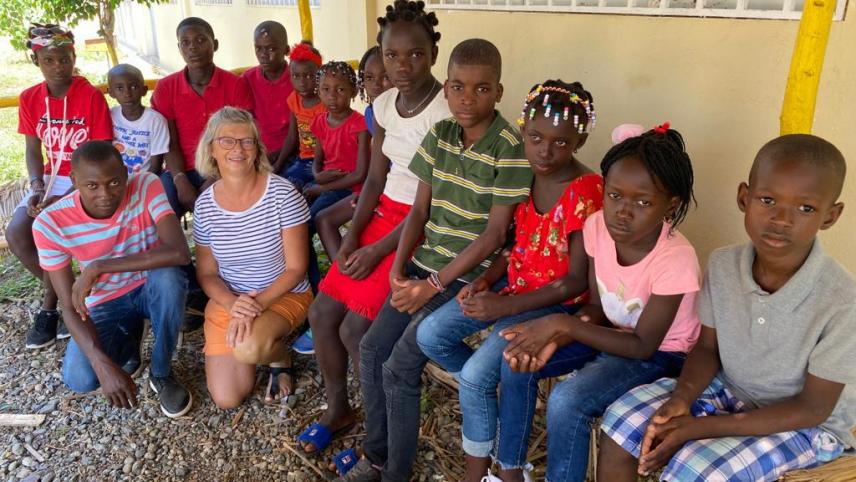 <p>Seit 2012 ist Angelika Hoffmann in Haiti vor Ort und engagiert sich in Hilfsprojekten.</p>