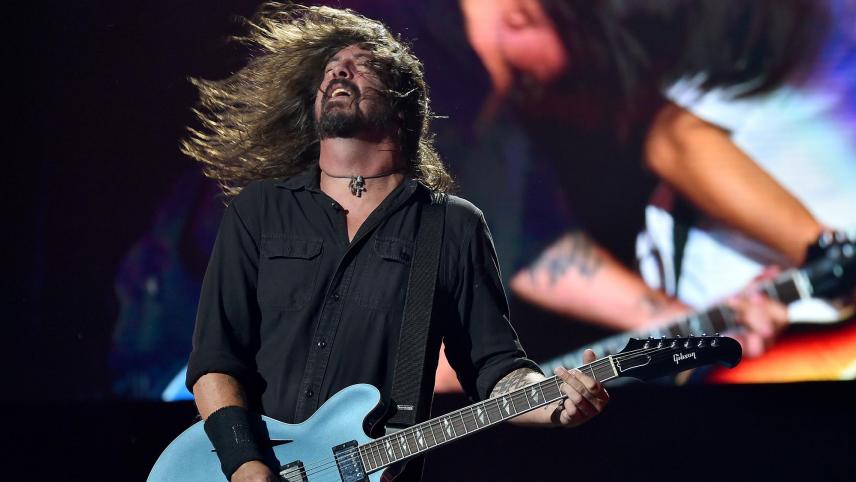 <p>Multitalent: Bekannt wurde Dave Grohl als Schlagzeuger der Band Nirvana, heute steht er als Sänger und Gittarist auf der Bühne.</p>