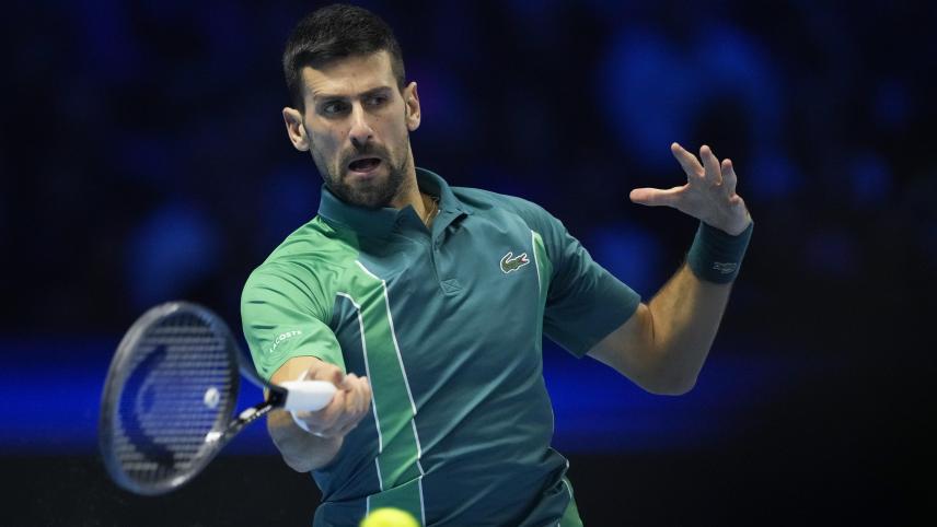 <p>Triumphator: Novak Djokovic krönt seine überragende Saison mit dem Sieg bei den ATP-Finals.</p>