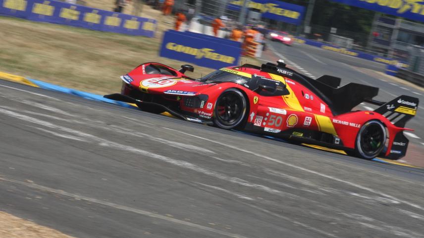 <p>Ferrari ist der Titelverteidiger bei den 24h Le Mans.</p>
