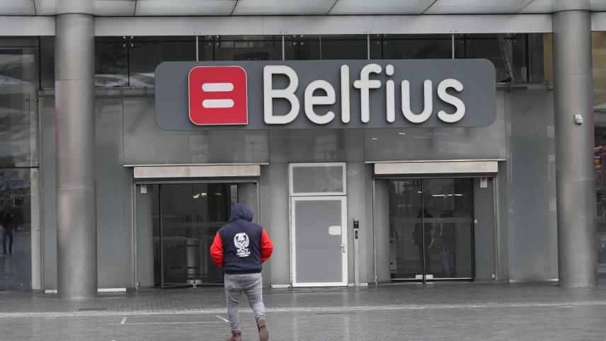 <p>Der Hauptsitz von Belfius in Brüssel</p>