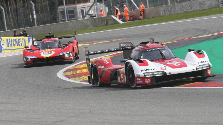 <p>Porsche vor Ferrari bei den 6h Spa-Francorchamps: ein Bild vom Vorjahresrennen.</p>