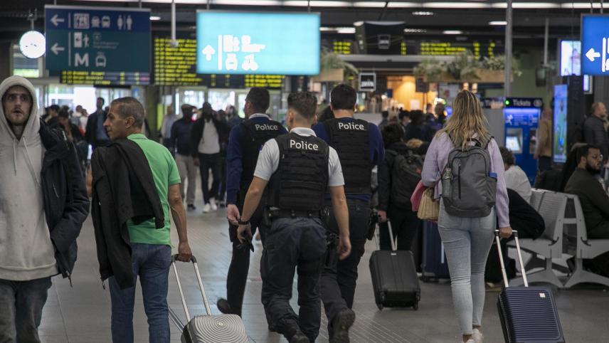 <p>Rund um den Brüsseler Südbahnhof kommt es immer wieder zu Gewalttaten.</p>