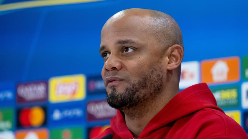 <p>Bayerns Trainer Vincent Kompany</p>
