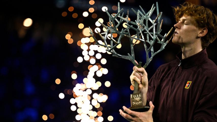 <p>Mit seinem Sieg im Masters-Finale von Paris sprang Jannik Sinner auf Weltranglistenplatz eins.</p>