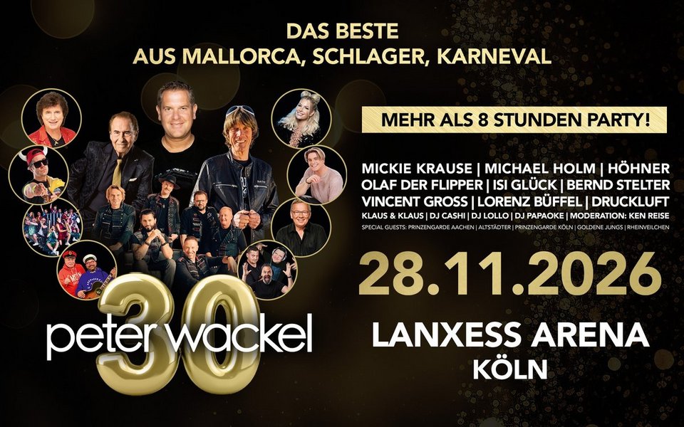 Peter Wackel 30